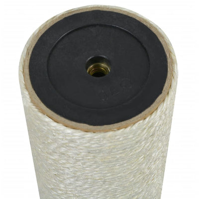 Vidaxl -Katzenkratzer nach 8x20 cm 10 mm Beige