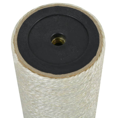 Vidaxl -Katzenkratzer nach 8x25 cm 10 mm Beige