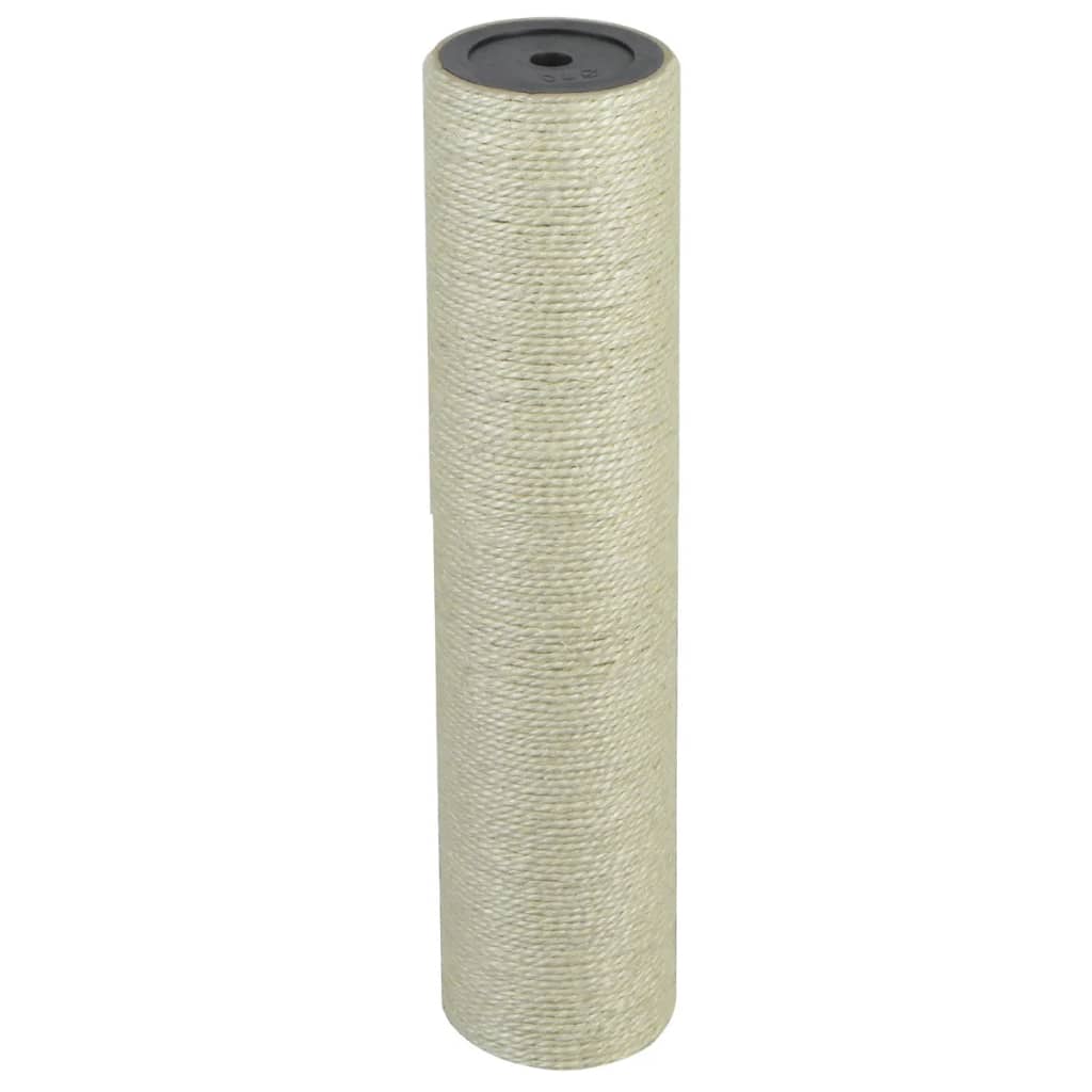 Vidaxl -Katzenkratzer nach 8x35 cm 10 mm Beige