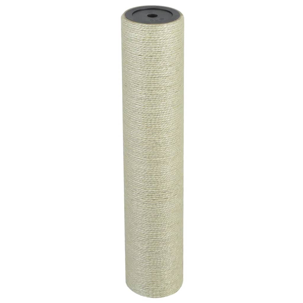Vidaxl -Katzenkratzer nach 8x40 cm 10 mm Beige
