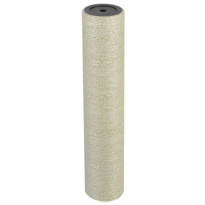 Vidaxl -Katzenkratzer nach 8x40 cm 10 mm Beige