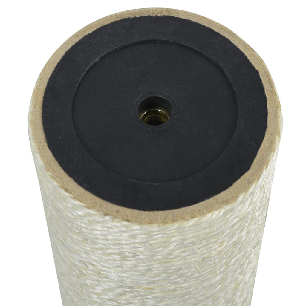 Vidaxl -Katzenkratzer nach 8x25 cm 8 mm Beige