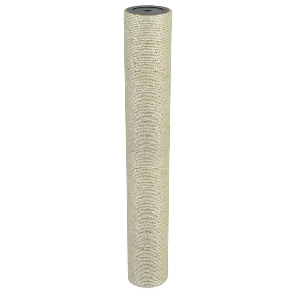 Vidaxl -Katzenkratzer nach 8x55 cm 8 mm Beige