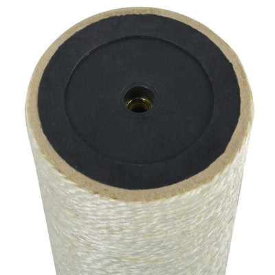 Vidaxl -Katzenkratzer nach 8x55 cm 8 mm Beige