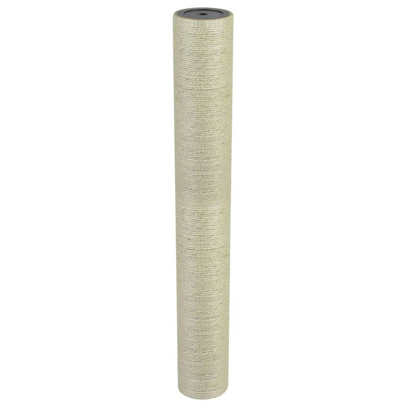 Vidaxl -Katzenkratzer nach 8x60 cm 8 mm Beige