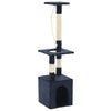 Vidaxl Cat Scraping Post mit Sisal -Kratzern 109 cm dunkelblau