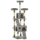 Vidaxl Cat Scraping Post mit Sisal -Kratzern 170 cm Grau