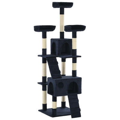 Vidaxl Cat Scraping Post mit Sisal -Kratzern 170 cm blau