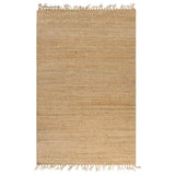 Vidaxl Teppich 120x180 cm Hand -gehobenes Jute natürlich - afbeelding 1