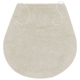 Vidaxl Bademattierungs-Set Fabric Weiß 3-Stück - afbeelding 3
