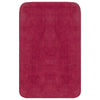 Vidaxl Bademattierung Set Fabric Fuchsia 2-Stück