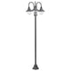 Vidaxl Pale Lighting Garden E27 220 cm Aluminium Bronze 3-Stück