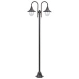 Vidaxl Pale Lighting Garden E27 220 cm Aluminium Bronze 2-Stück - afbeelding 1