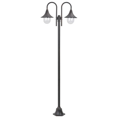 Vidaxl Pale Lighting Garden E27 220 cm Aluminium Bronze 2-Stück