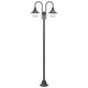Vidaxl Pale Lighting Garden E27 220 cm Aluminium Bronze 2-Stück