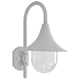 Vidaxl Gartenwandlampe E27 42 cm Aluminium Weiß