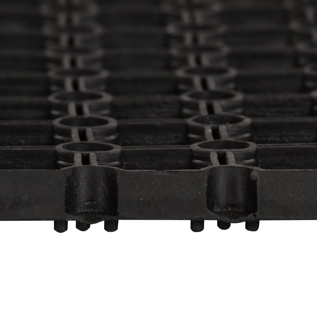 VIDAXL -Gummi -Matten 16 mm 60x80 cm 2 PCs