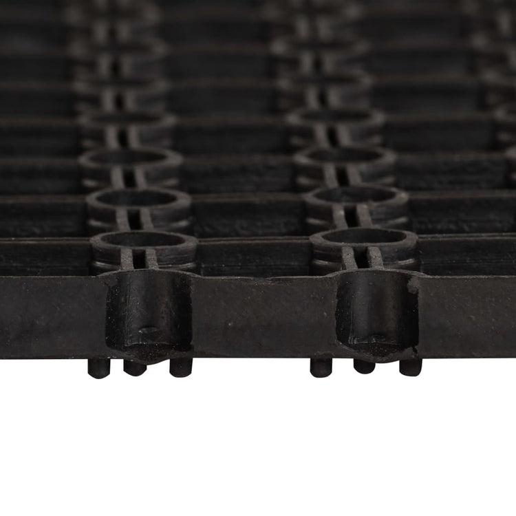 VIDAXL -Gummi -Matten 23 mm 40x60 cm 2 PCs