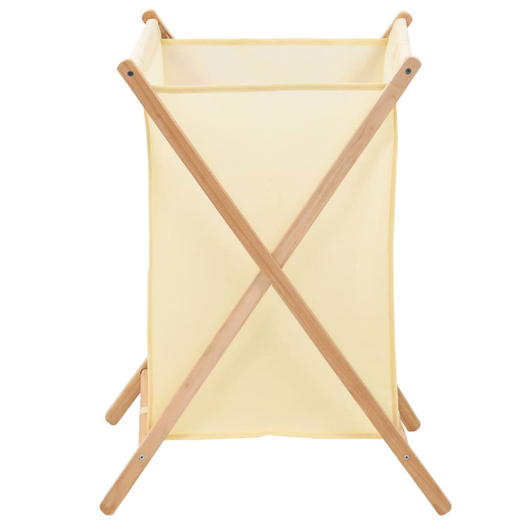 VIDAXL -Waschkorb 42x41x64 cm Zedernholz und Staub Beige