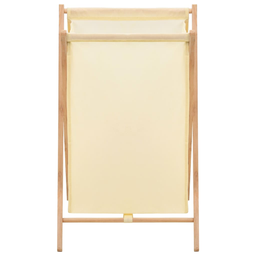 VIDAXL -Waschkorb 42x41x64 cm Zedernholz und Staub Beige