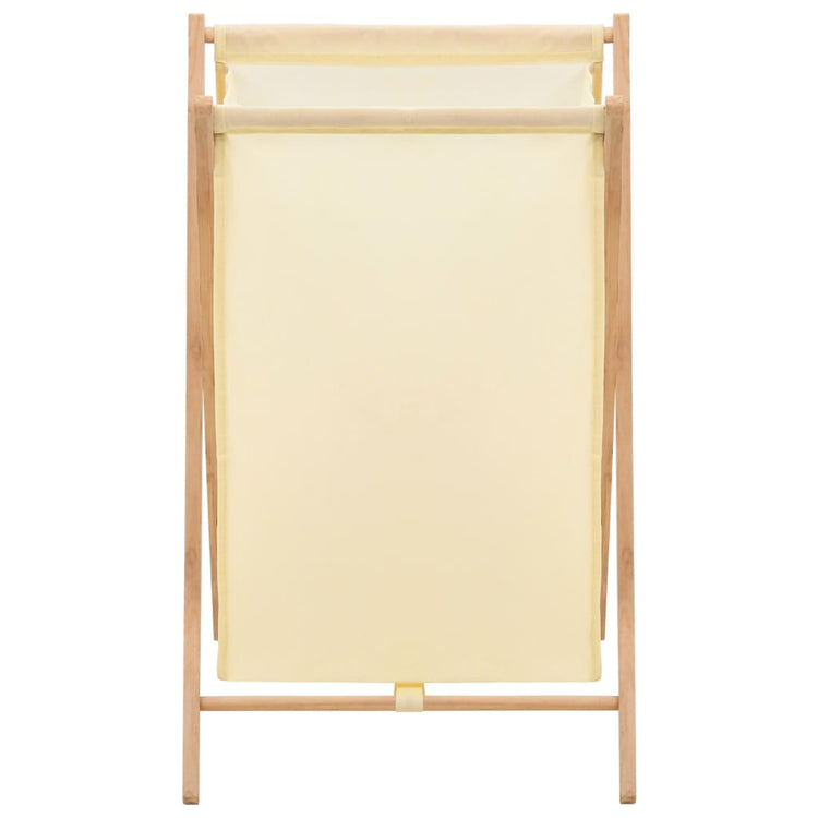 VIDAXL -Waschkorb 42x41x64 cm Zedernholz und Staub Beige
