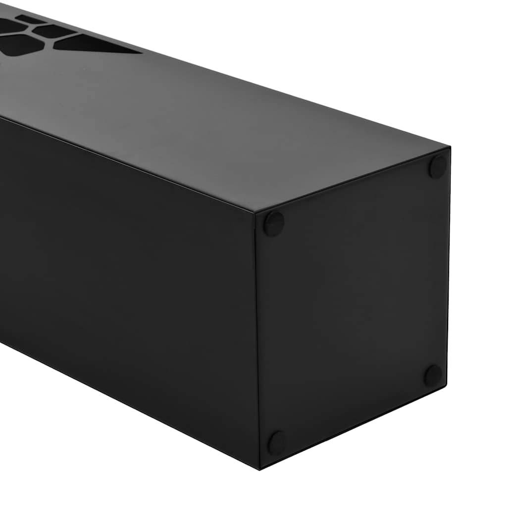 Vidaxl Regenschirmhalter Stein Stahl schwarz
