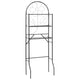 Vidaxl Badezimmer Rack 60x33x174 cm Schwarz