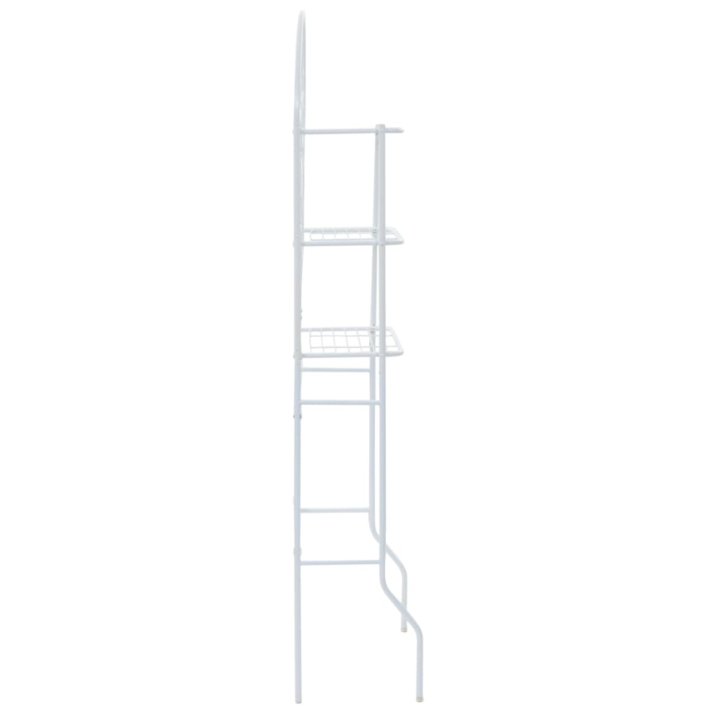 Vidaxl Badezimmer Rack 60x33x174 cm Weiß