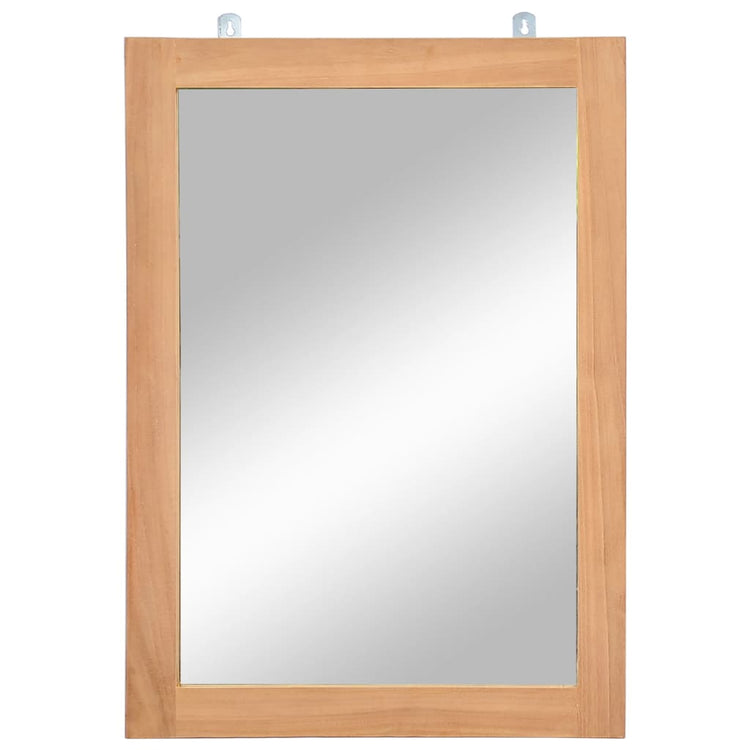 Vidaxl -Wandspiegel 50x70 cm Feste Teaks
