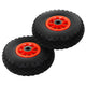 VIDAXL-Handwagen Räder 3.00-4 (260 x 85) Solid PU 2 PCs