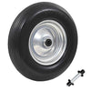 Vidaxl-Schubkarreen mit Achse 4,00-8 390 mm fester PU