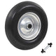 Vidaxl-Schubkarreen mit Achse 4,00-8 390 mm fester PU