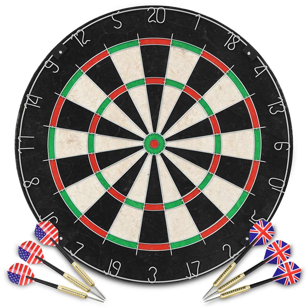 Vidaxl Dartbord Professional mit 6 Darts und Sursal Sisal