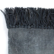 Vidaxl Kelim Teppich mit Muster 120x180 cm Baumwollgrau - afbeelding 3