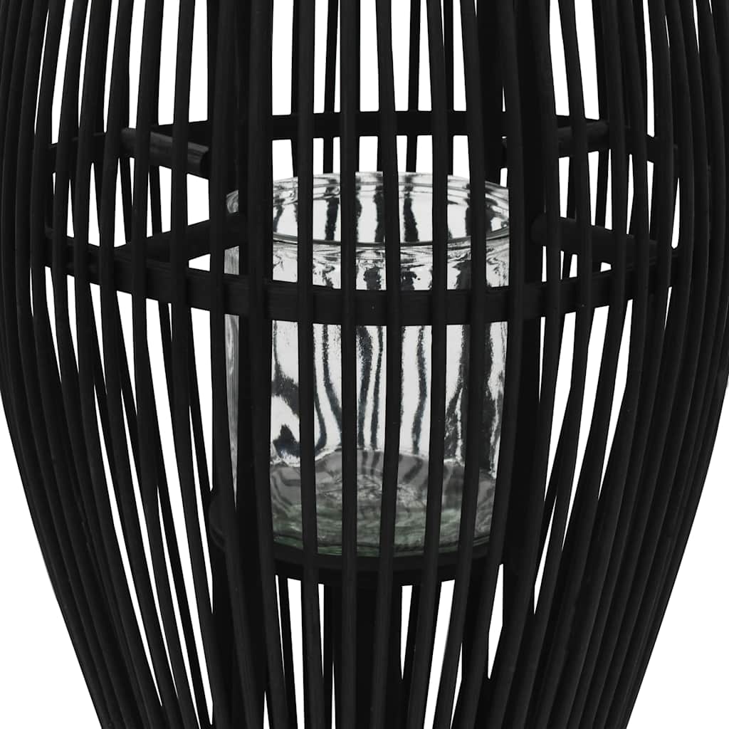 Vidaxl Lanternhalter hängt 95 cm Bambusschwarz