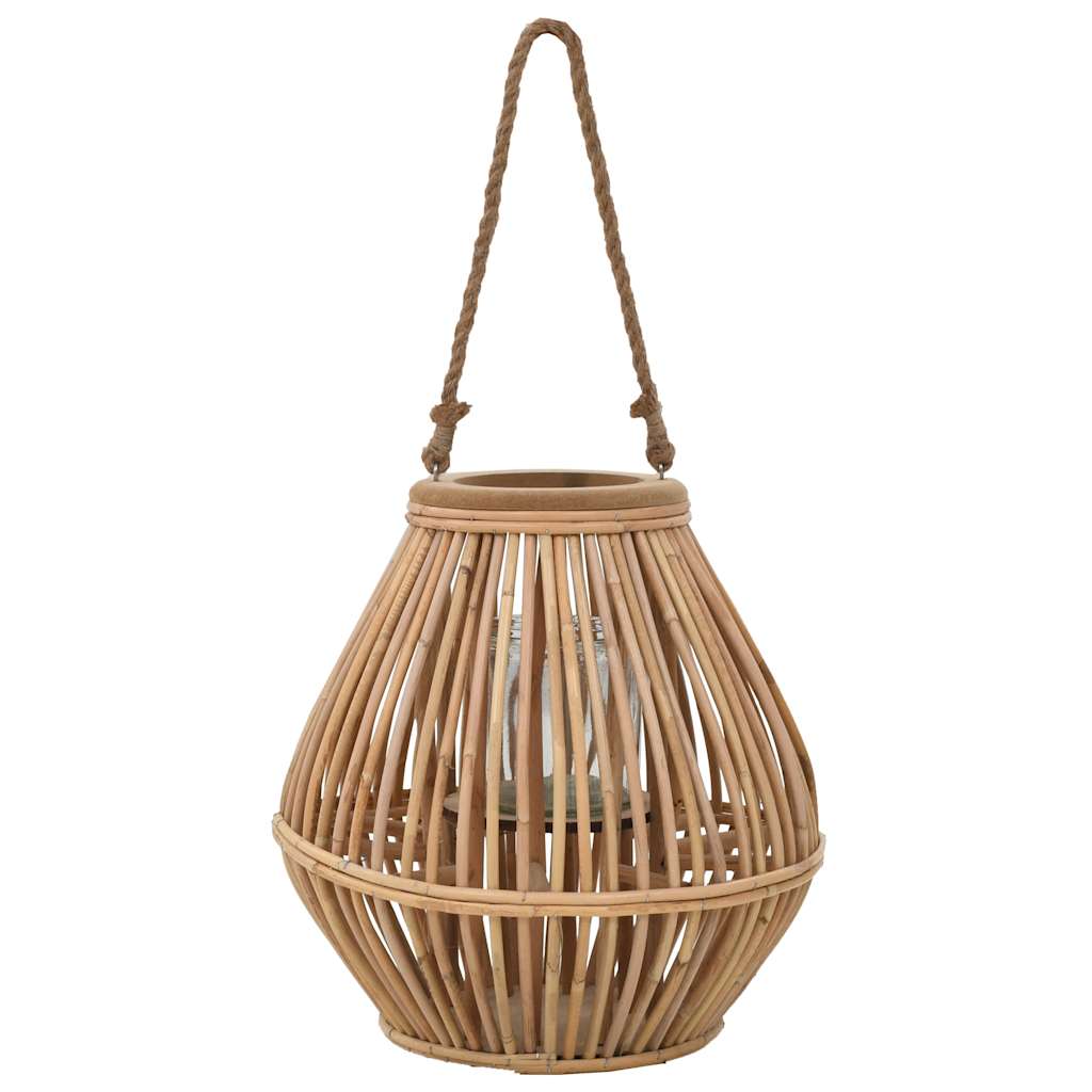 Vidaxl Lanternhalter hängt Wicker Naturel