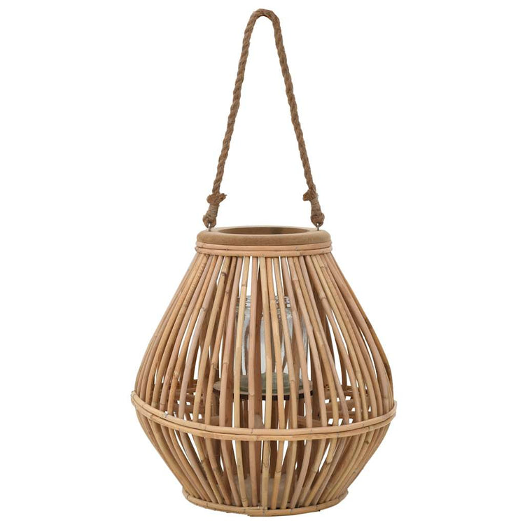 Vidaxl Lanternhalter hängt Wicker Naturel