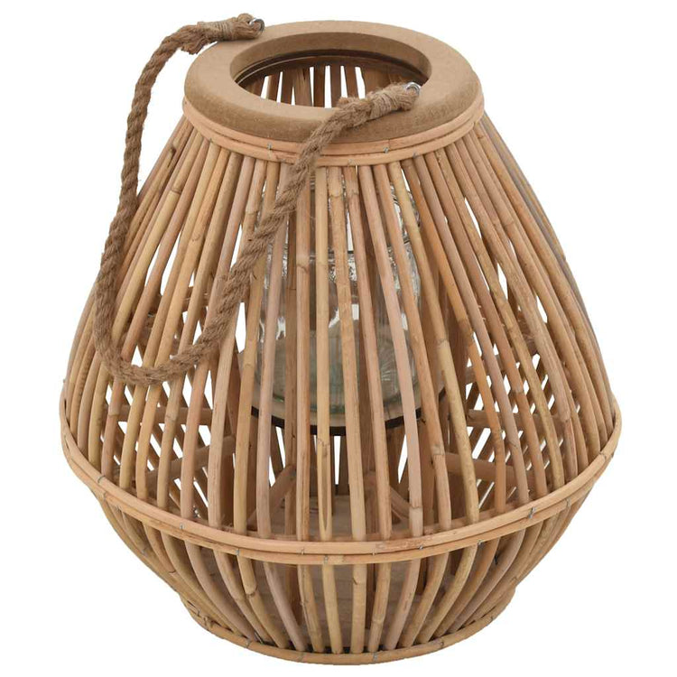Vidaxl Lanternhalter hängt Wicker Naturel
