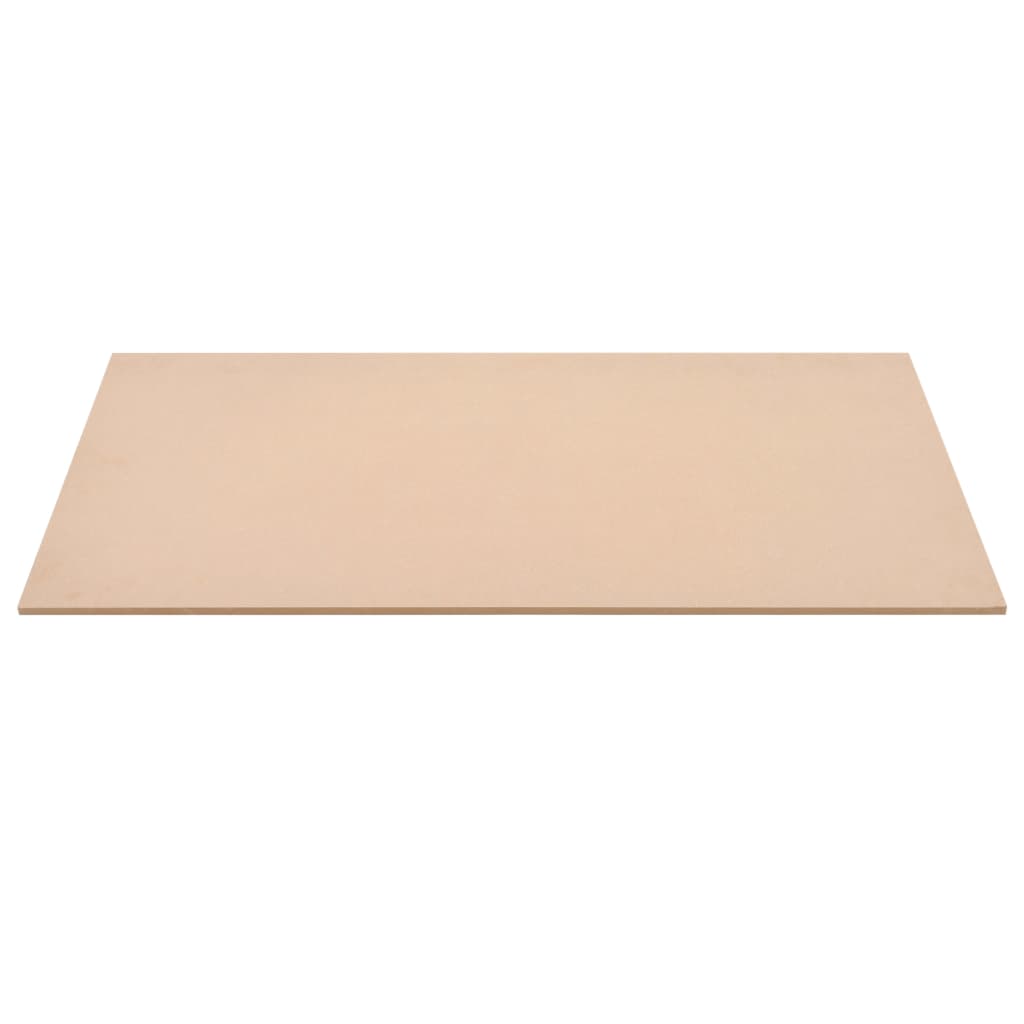 VIDAXL MDF -Platten rechteckig 120 x 60 cm 12 mm 2 STs
