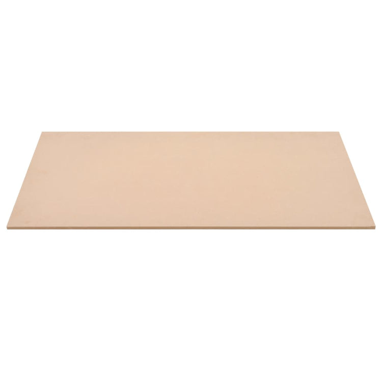 VIDAXL MDF -Platten rechteckig 120 x 60 cm 12 mm 2 STs