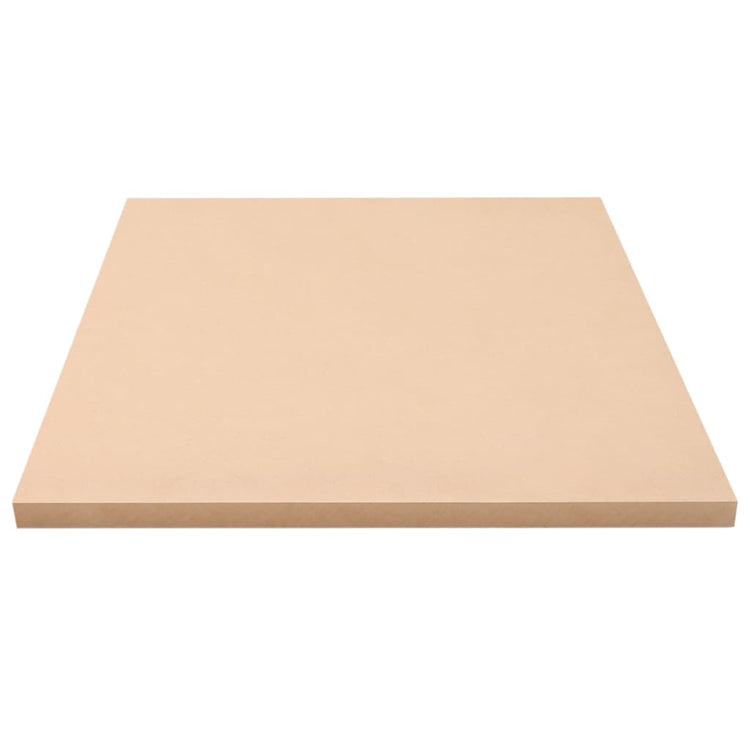 VIDAXL MDF -Platten Quadrat 60x60 cm 25 mm 4 STs