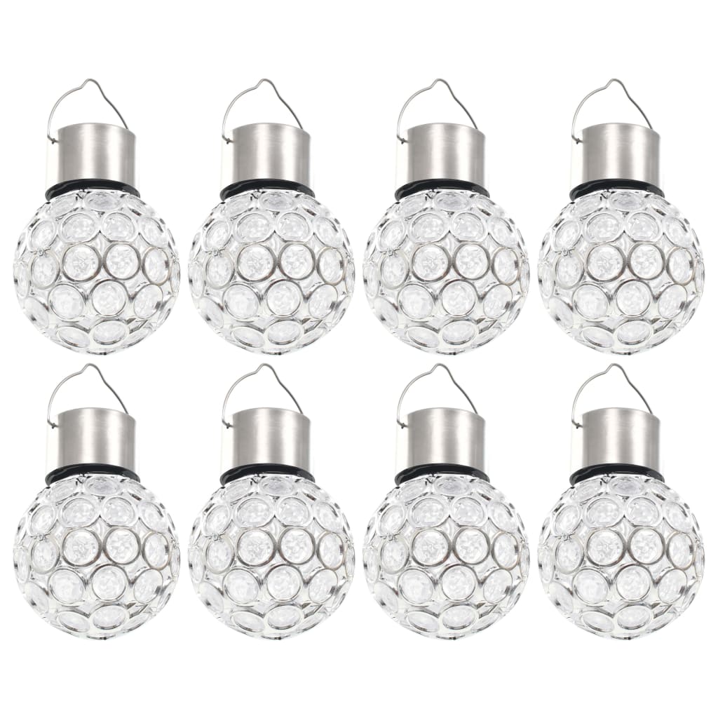 Vidaxl Solarlamp Hanging 8 St. LEDs RGB