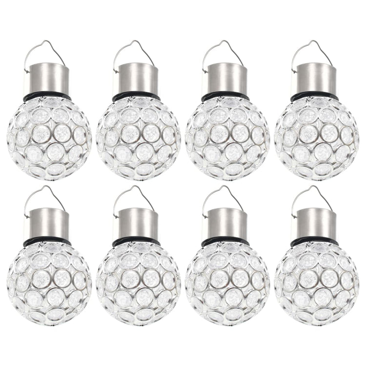 Vidaxl Solarlamp Hanging 8 St. LEDs RGB