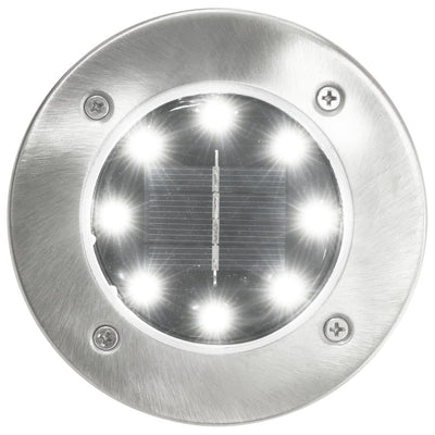 Vidaxl Erdlampen 8 St. Solar LED Weiß