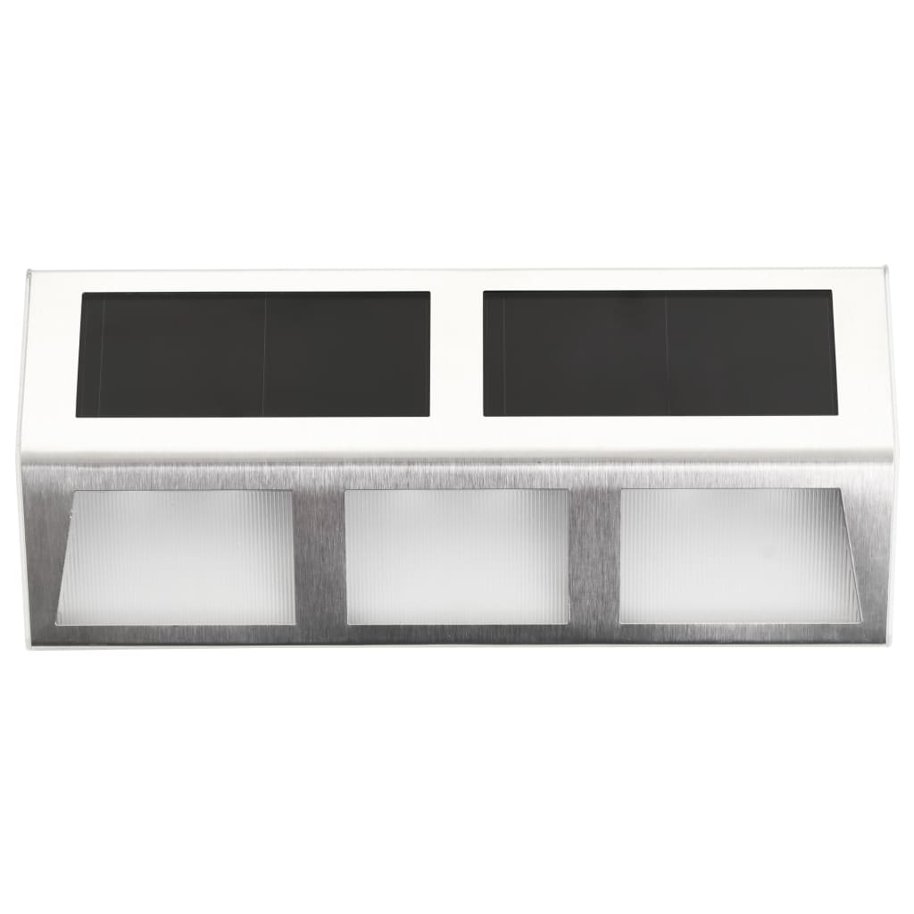 Vidaxl Solarlampen 4 ST LED warmes Weiß