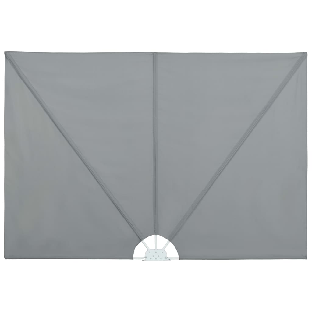 Vidaxx faltbarer Terrassenschirm 240x160 cm grau