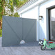 Vidaxx faltbarer Terrassenschirm 240x160 cm grau
