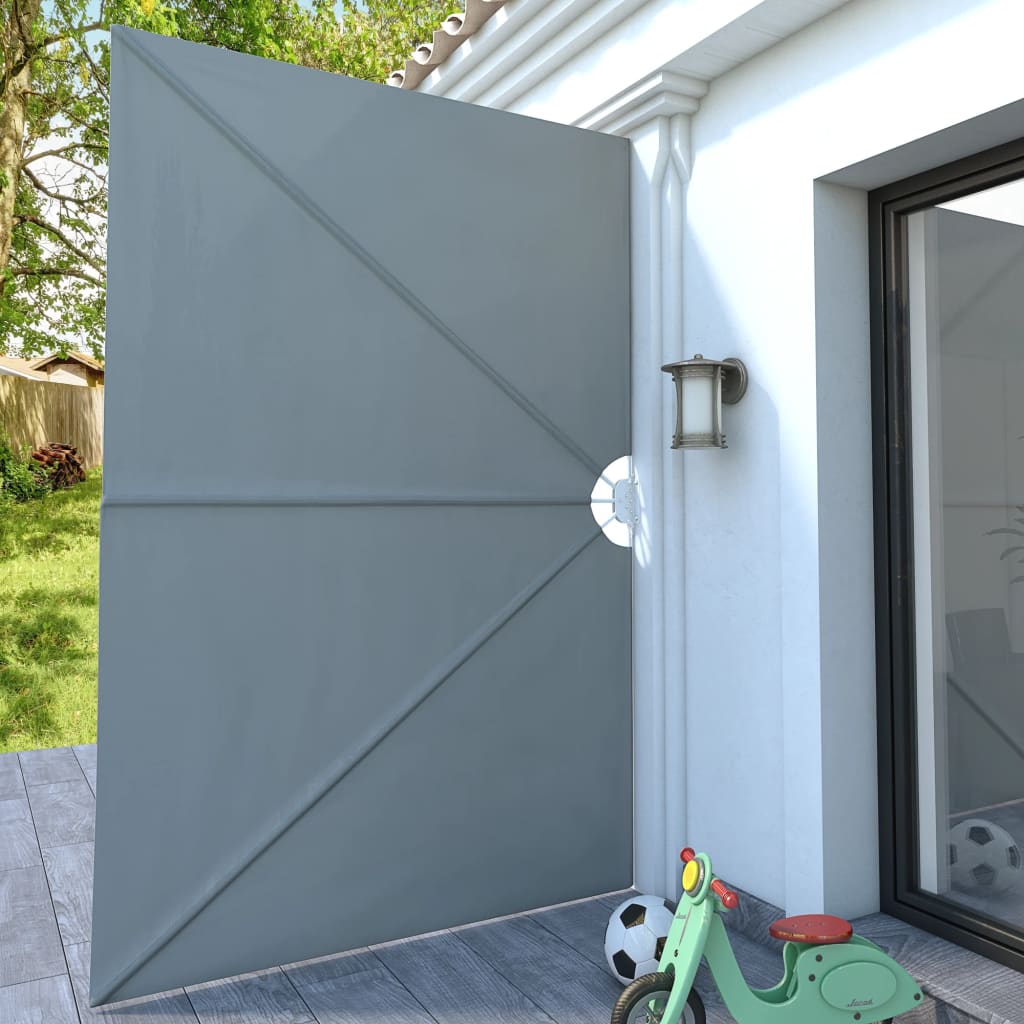 Vidaxx faltbarer Terrassenschirm 300x200 cm grau