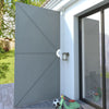 Vidaxx faltbarer Terrassenschirm 400x200 cm grau