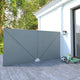 Vidaxx faltbarer Terrassenschirm 400x200 cm grau